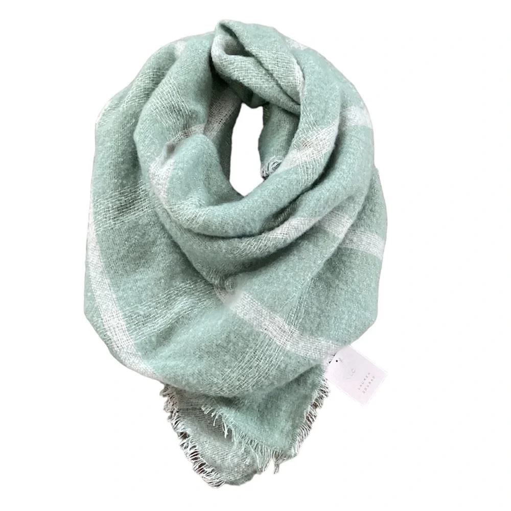 LC Lauren Conrad Beverly Hills Sparkle Plaid Wrap